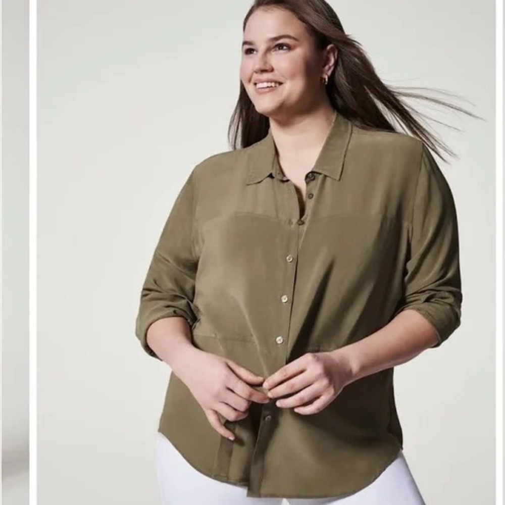 Spanx Women's silk Top
